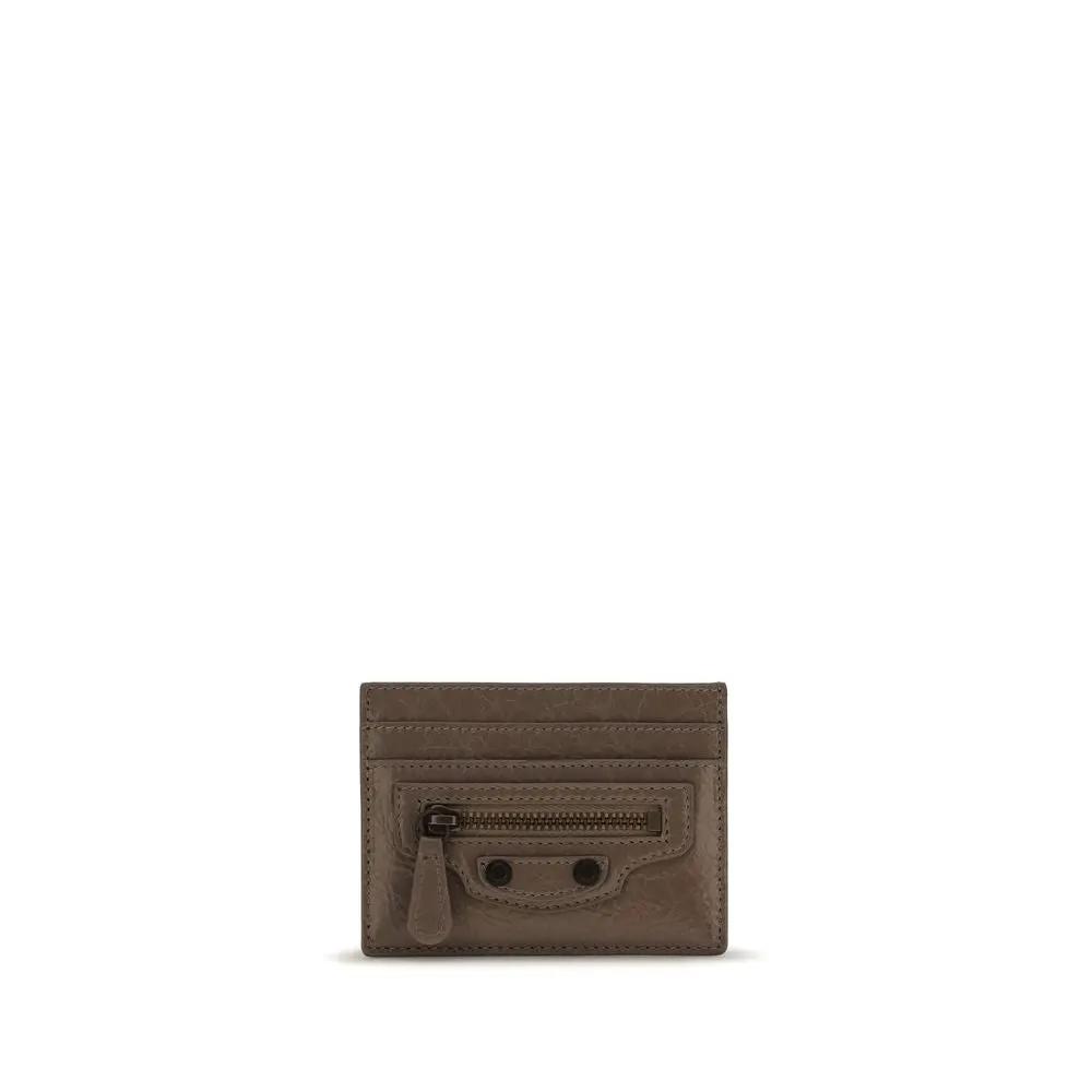 Balenciaga Brown Lamb Ovis Aries Aries Wallet