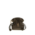 Pochette Saint Laurent bicolore en agneau Ovis Aries Aries
