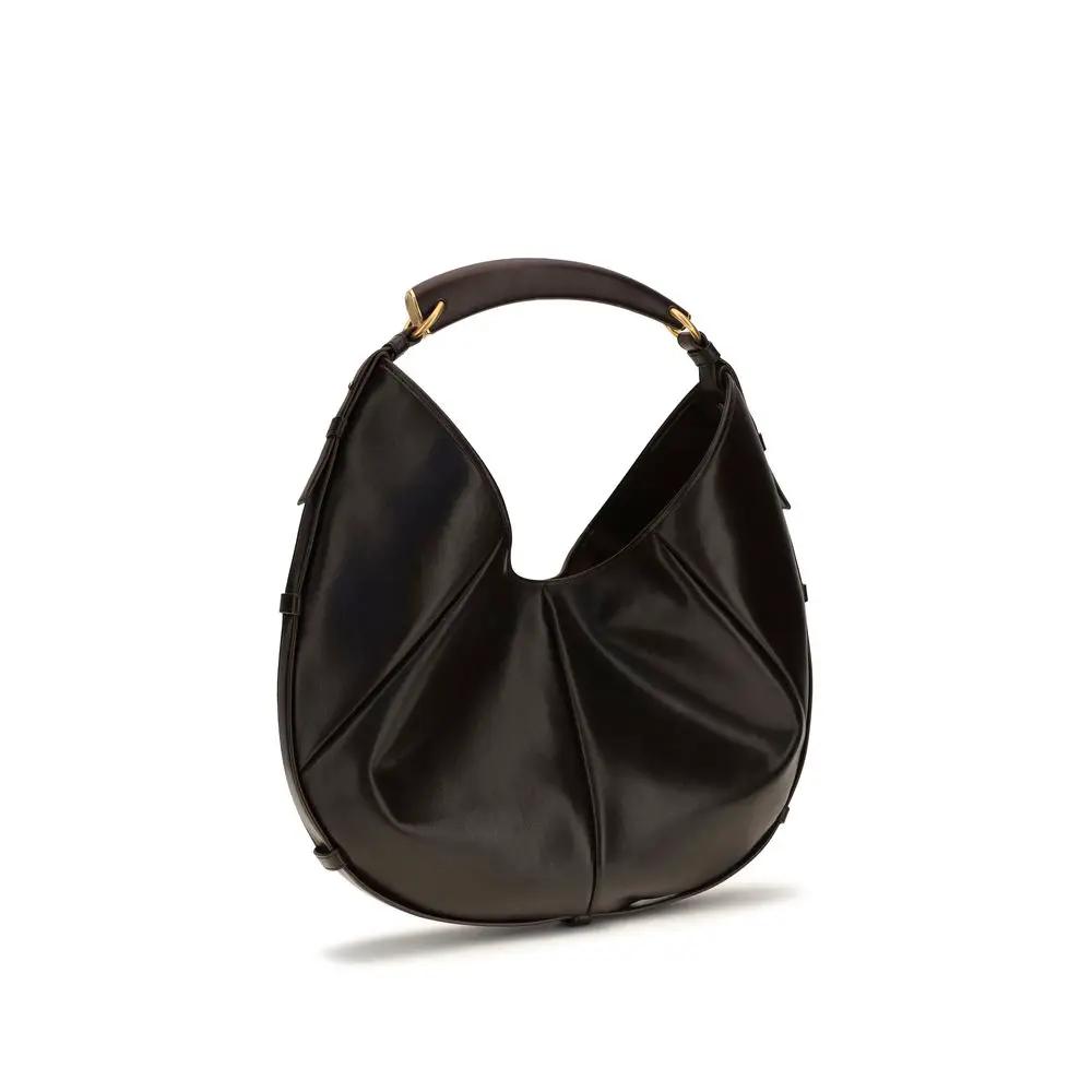 Women’s Brown Suede Shoulder Bag – Saint Laurent Mombasa Medium Hobo SS26