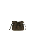 Women’s Jamie Pouch Shoulder Bag – Saint Laurent Bicolor Lamb Leather Cassandre SS26
