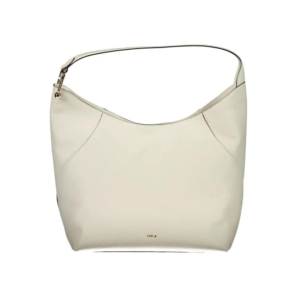 Furla Bianco Leather Women's Bag