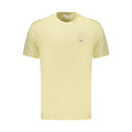 Calvin Klein Yellow Cotton Men's T-Shirt