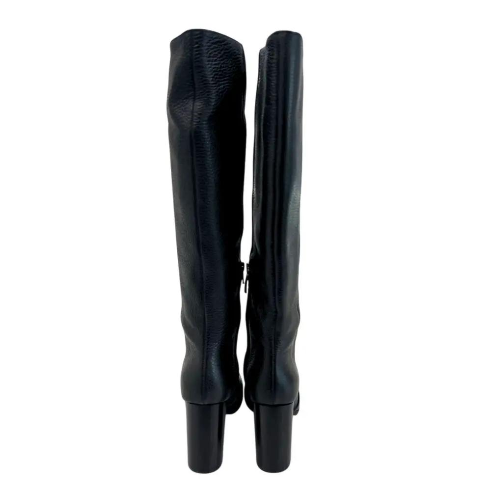 Borbonese Black Leather Women Boot