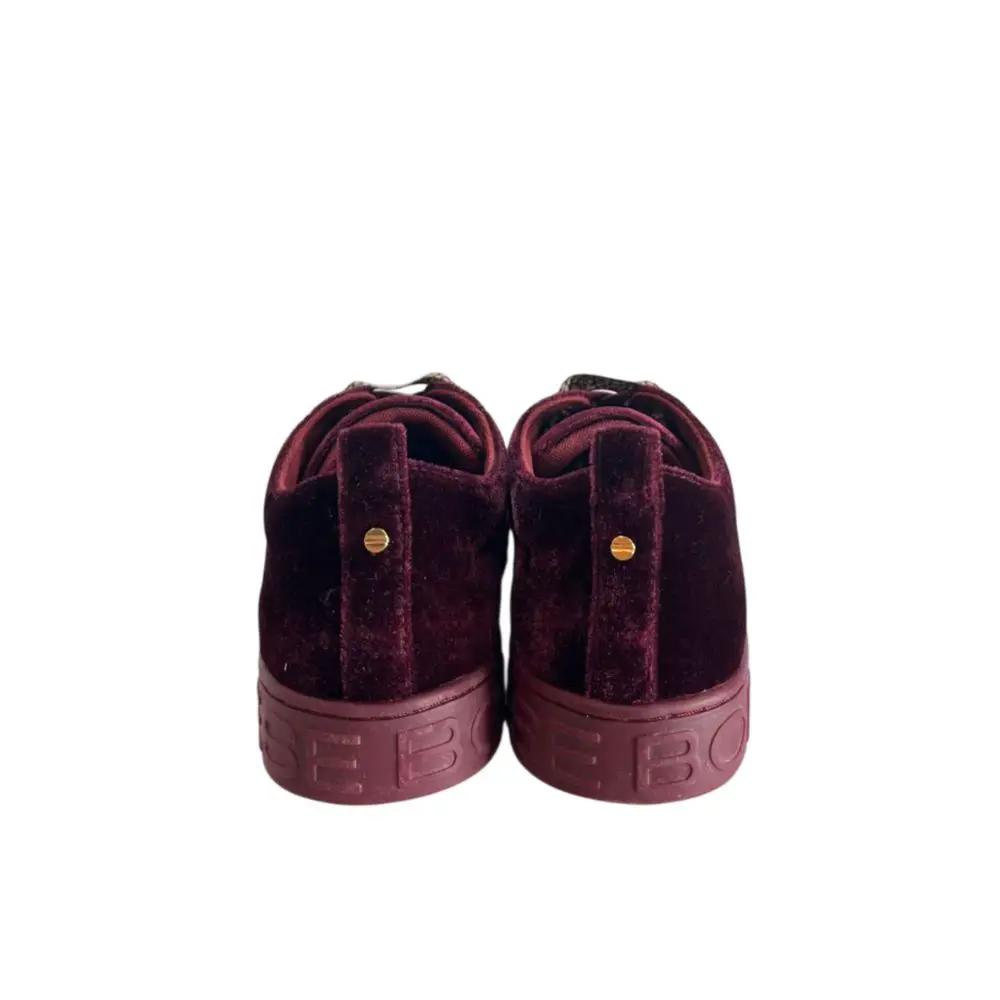 Borbonese Red Synthetic Women Sneaker