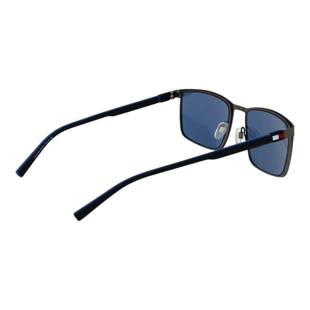Lunettes de soleil Tommy Hilfiger en métal gris