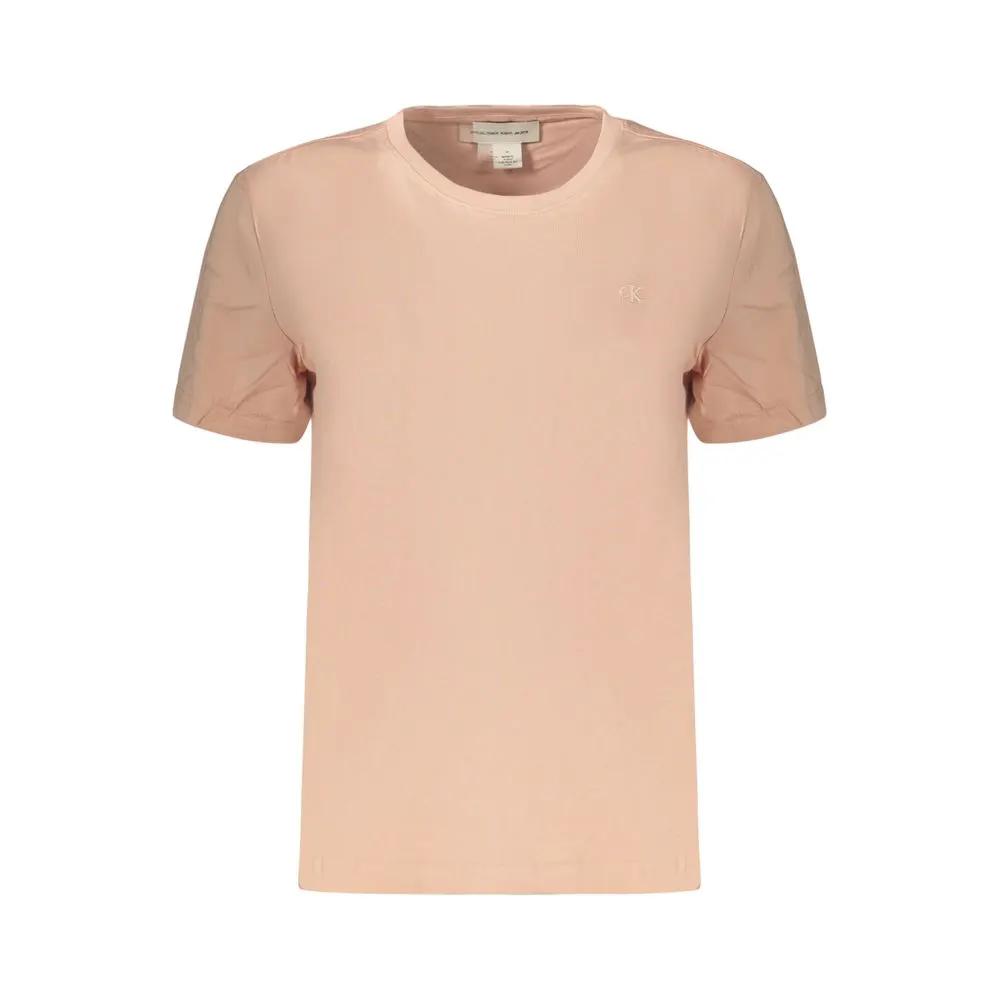 T-shirt en coton Calvin Klein Rosa pour femme