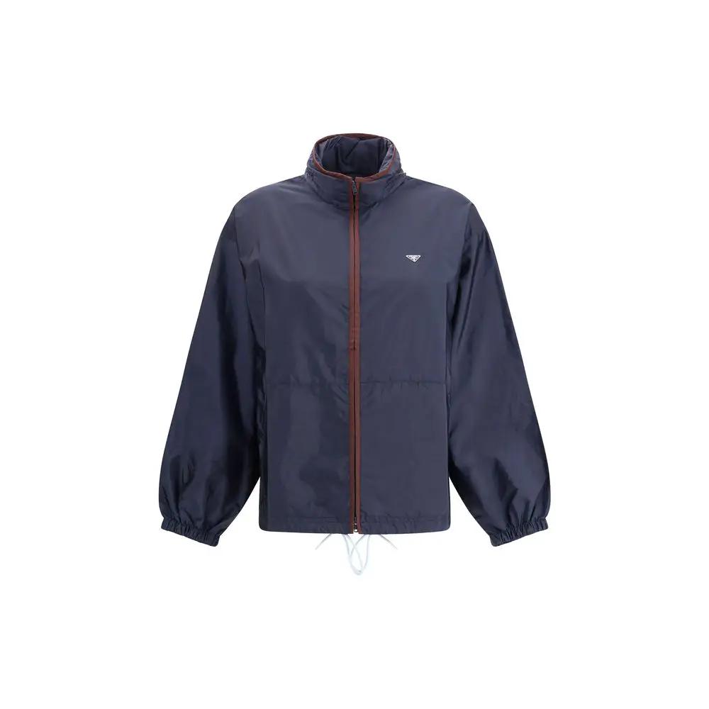 Prada Blue Polyamide Shell Jacket