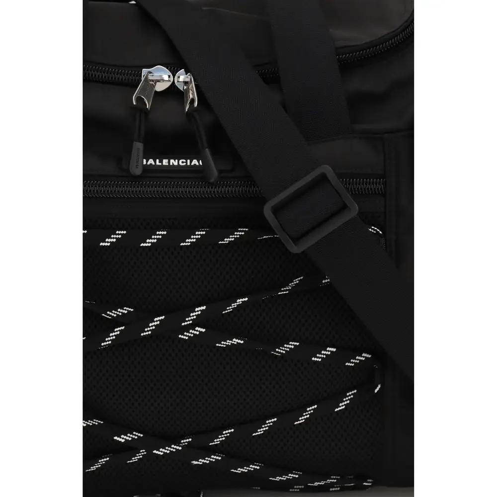 Balenciaga Black Calf Leather Bos Taurus Shoulder Bag