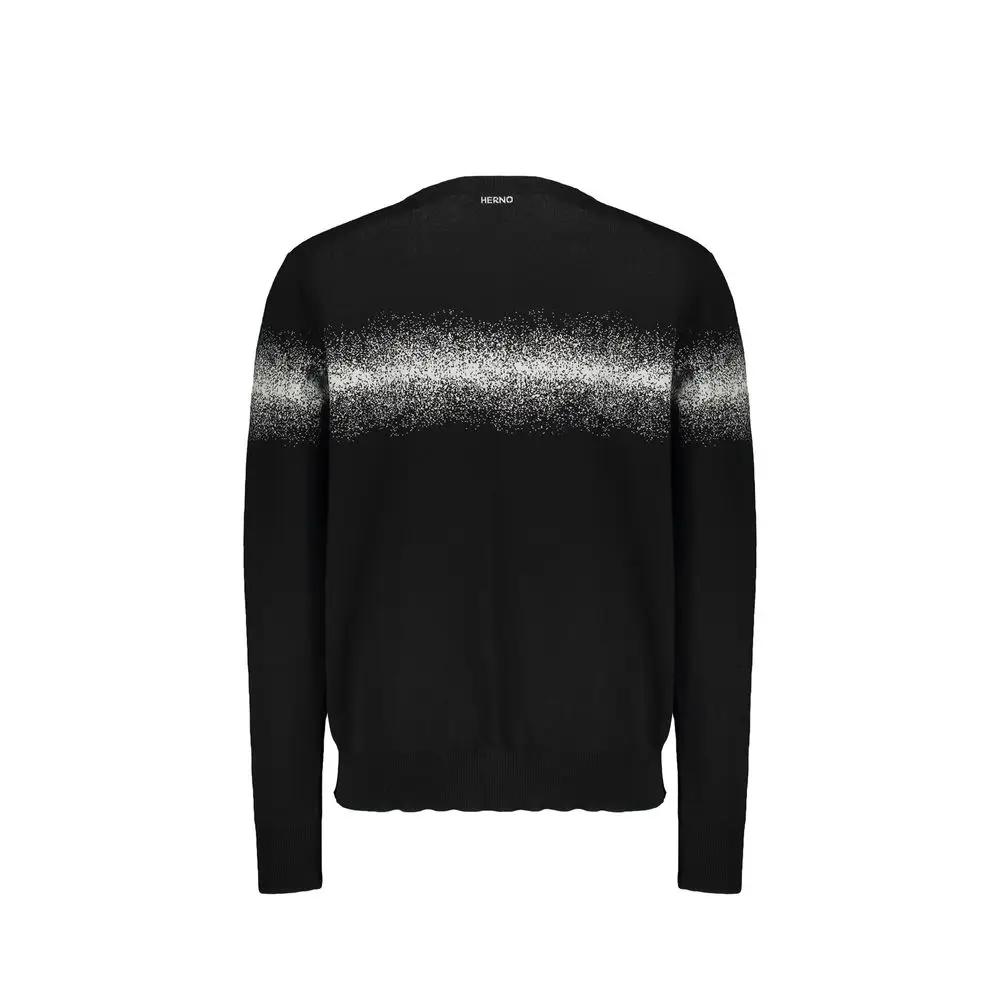 Sweat-shirt Herno en coton noir