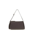 Calvin Klein Brown Calf Leather Bos Taurus Shoulder Bag