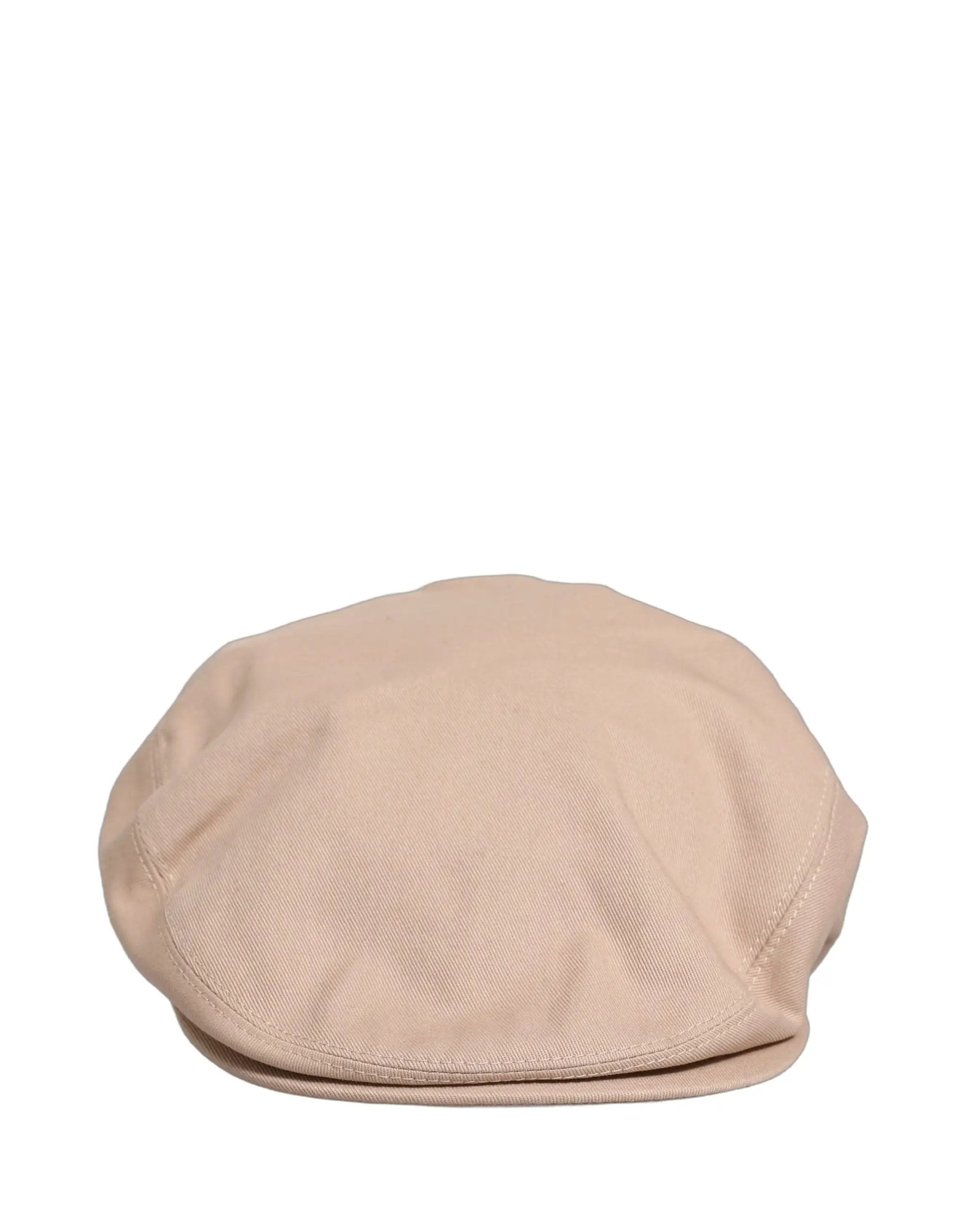 Dolce &amp; Gabbana Chapeau Capello en tissu gavroche en coton beige pour hommes