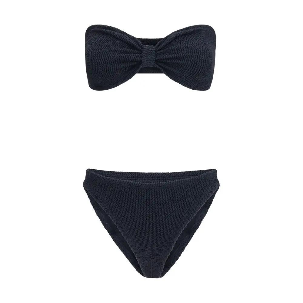 Bikini Hunza G en polyamide noir