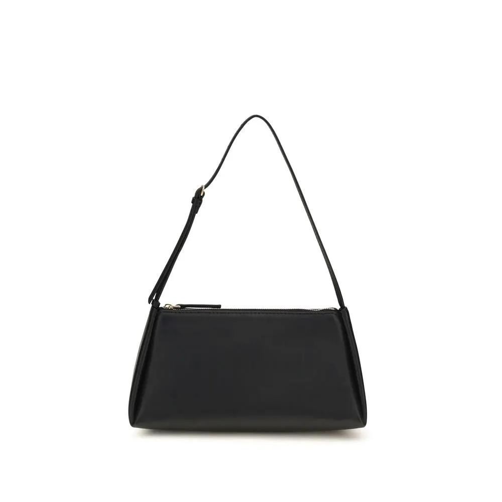 Sac bandoulière Calvin Klein en cuir de veau noir Bos Taurus