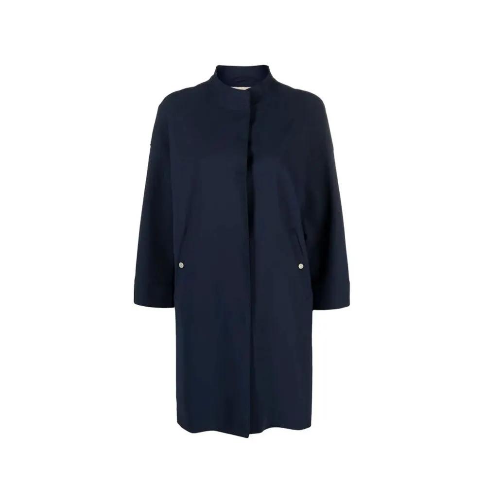 Manteau Herno bleu en élasthanne