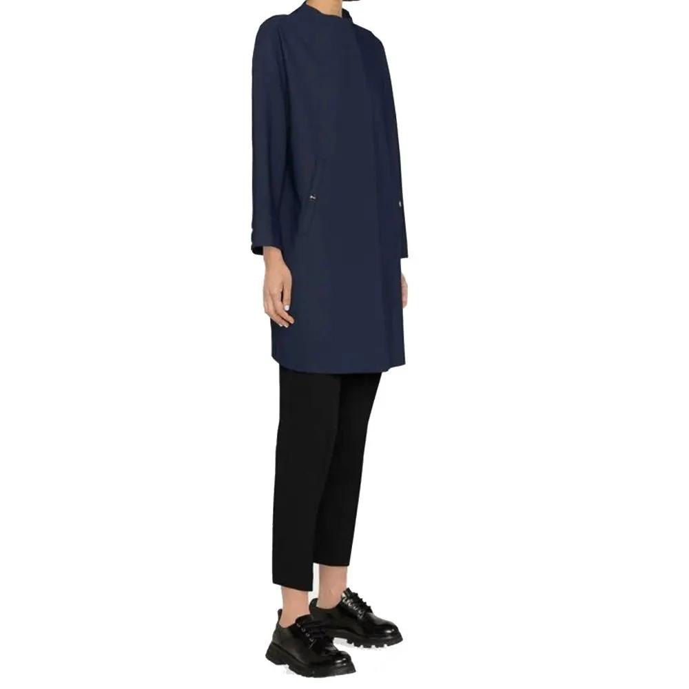 Manteau Herno bleu en élasthanne