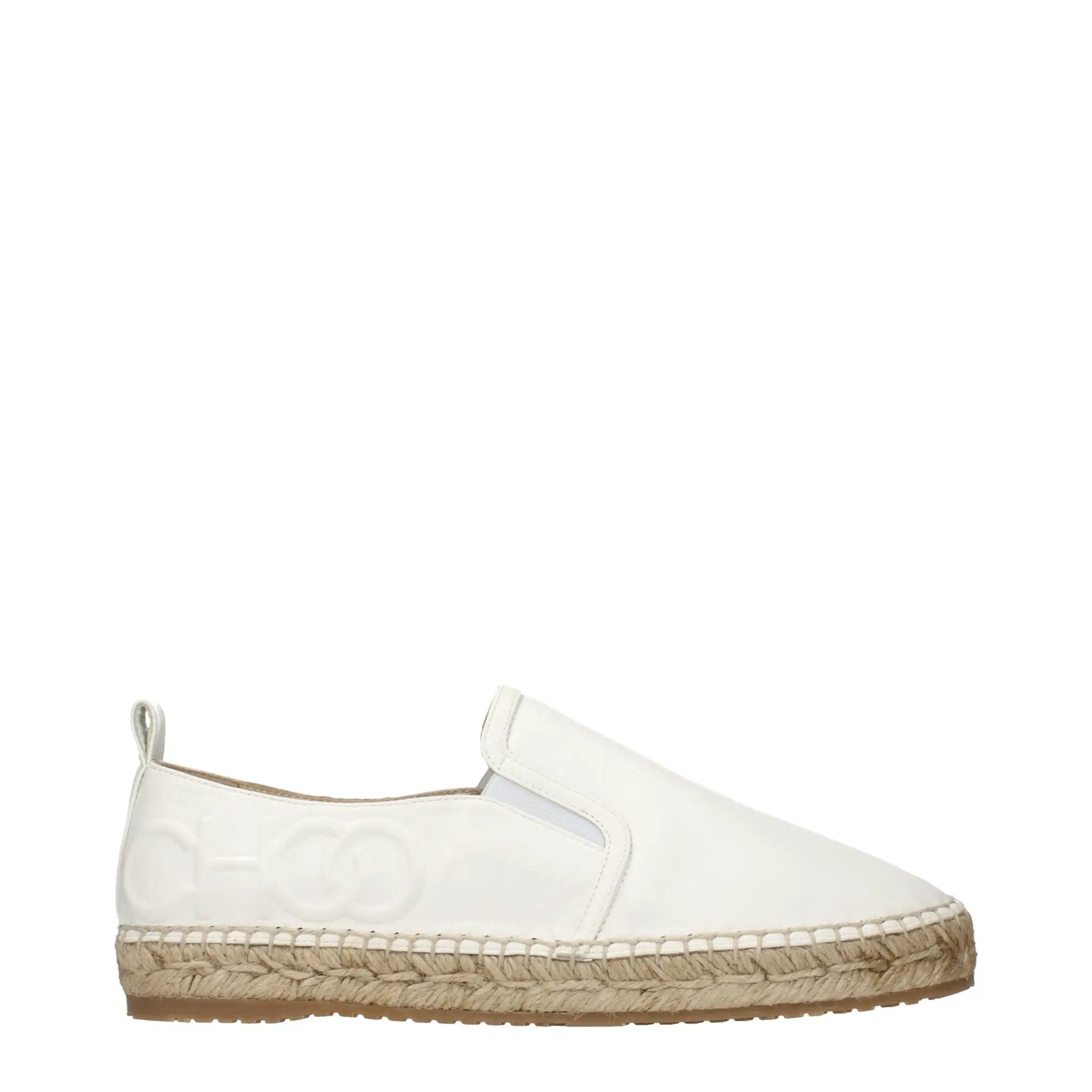 Jimmy Choo Blue Leather Espadrilles