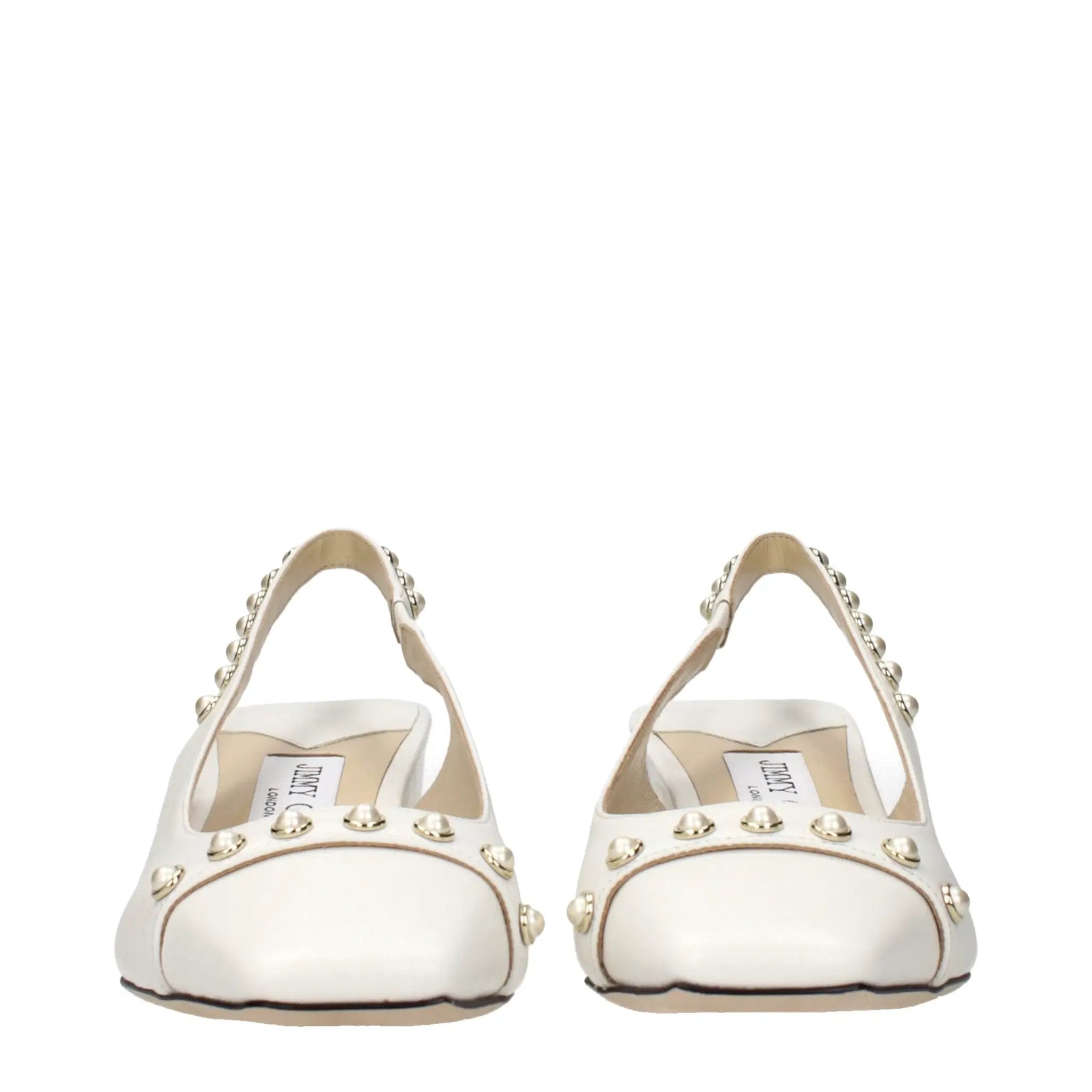 Jimmy Choo Blue Leather Flat Sandals