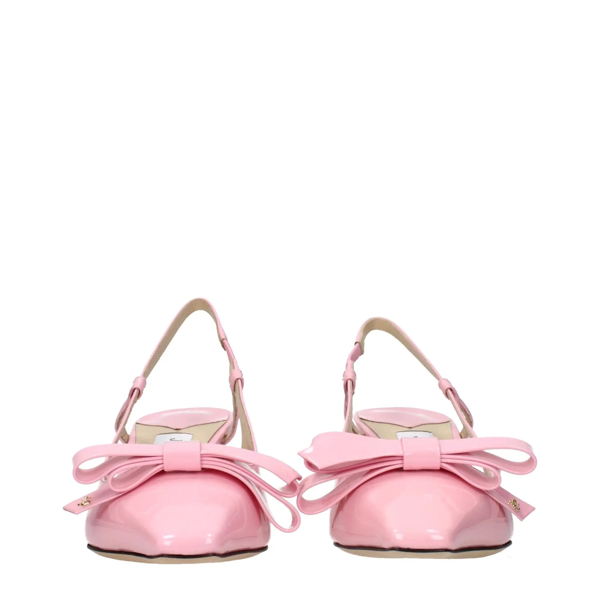 Jimmy Choo Pink Leather Stiletto Heel Sandals