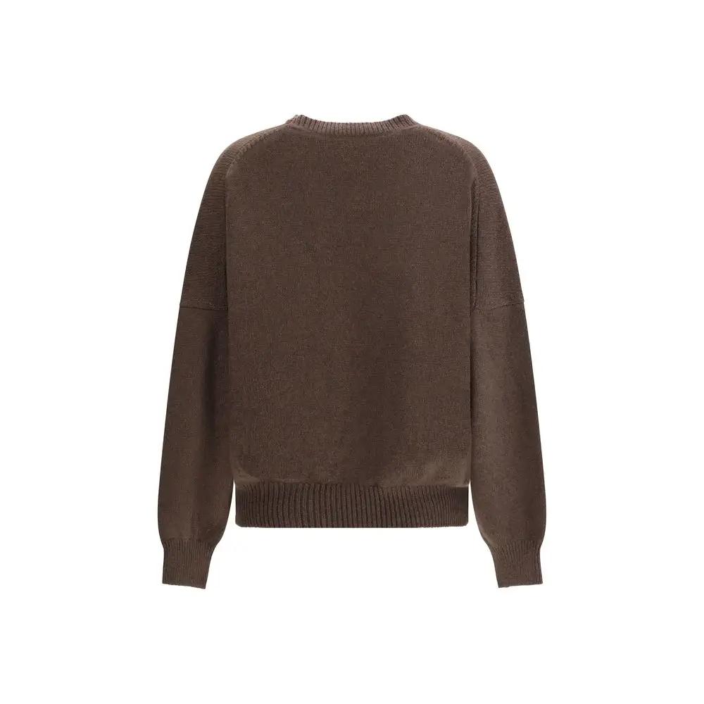 Khaite Brown Cashmere Sweater