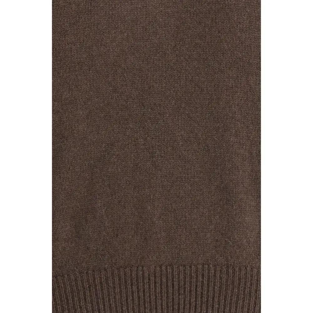 Khaite Brown Cashmere Sweater