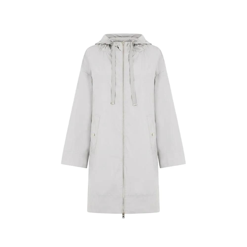 Manteau Herno gris en élasthanne