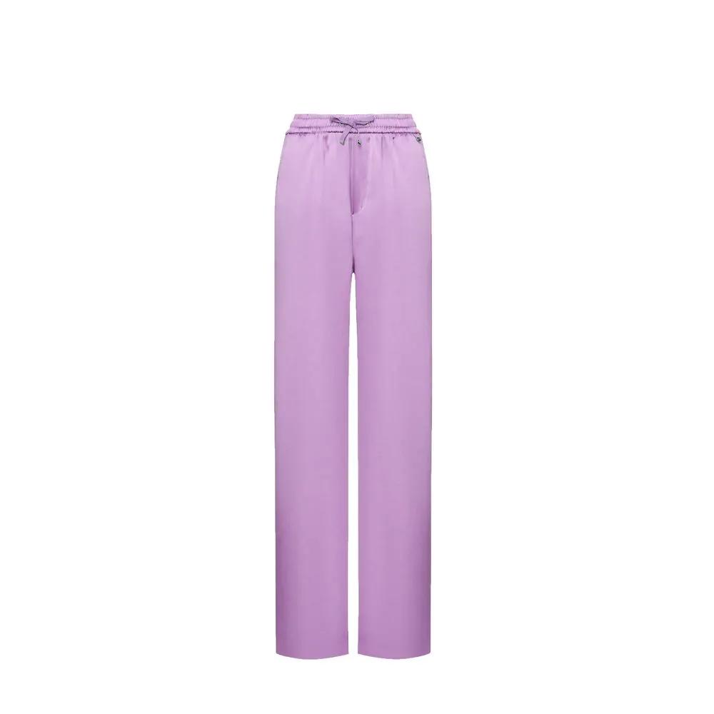 Pantalon décontracté Herno violet en polyester