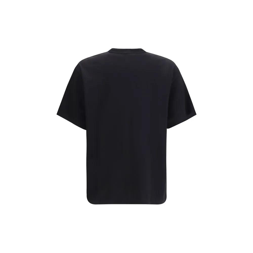 Versace Jeans Black Cotton T-Shirt
