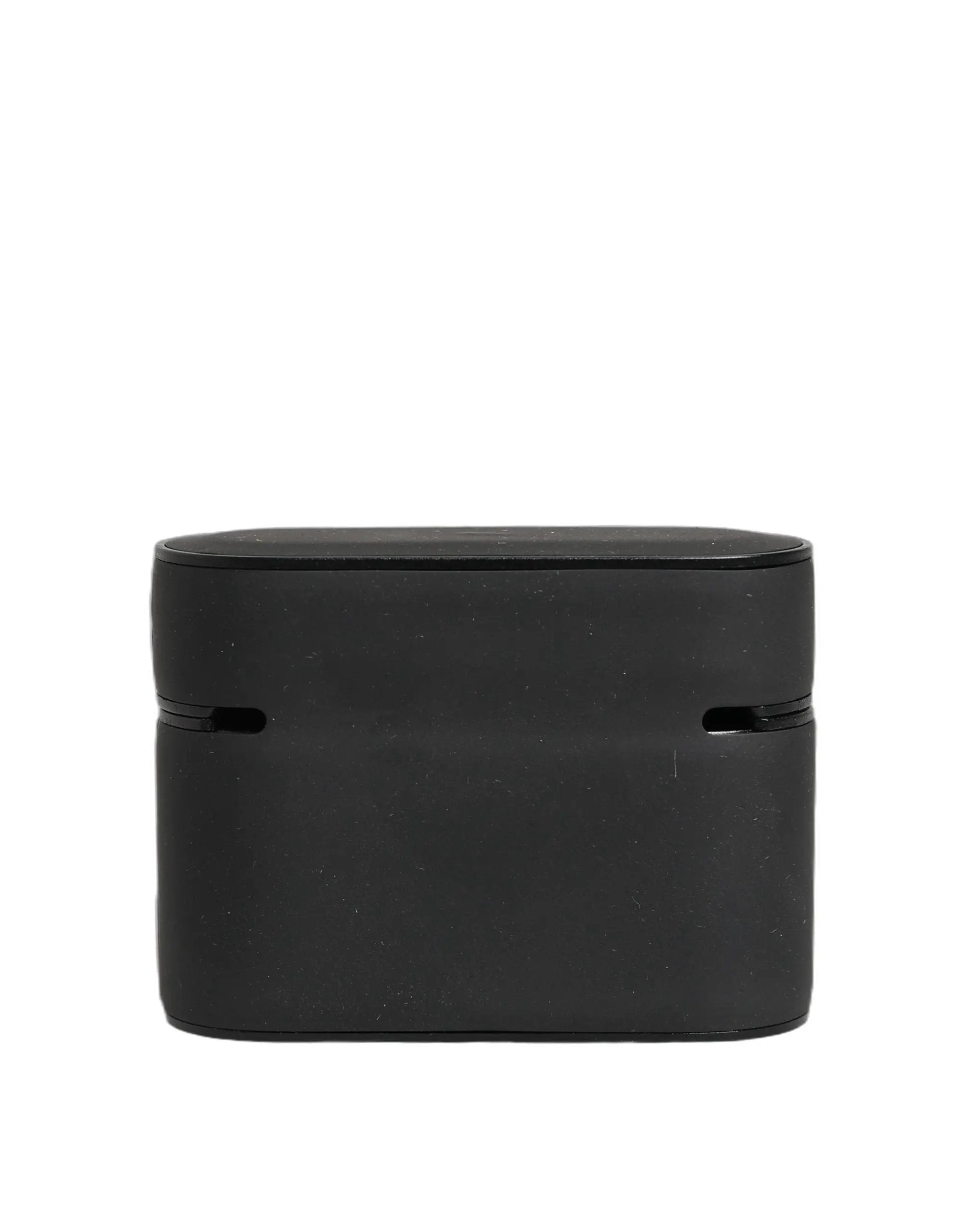 Dolce & Gabbana Étui AirPods Noir PVC Logo en Relief à Rabat Femme