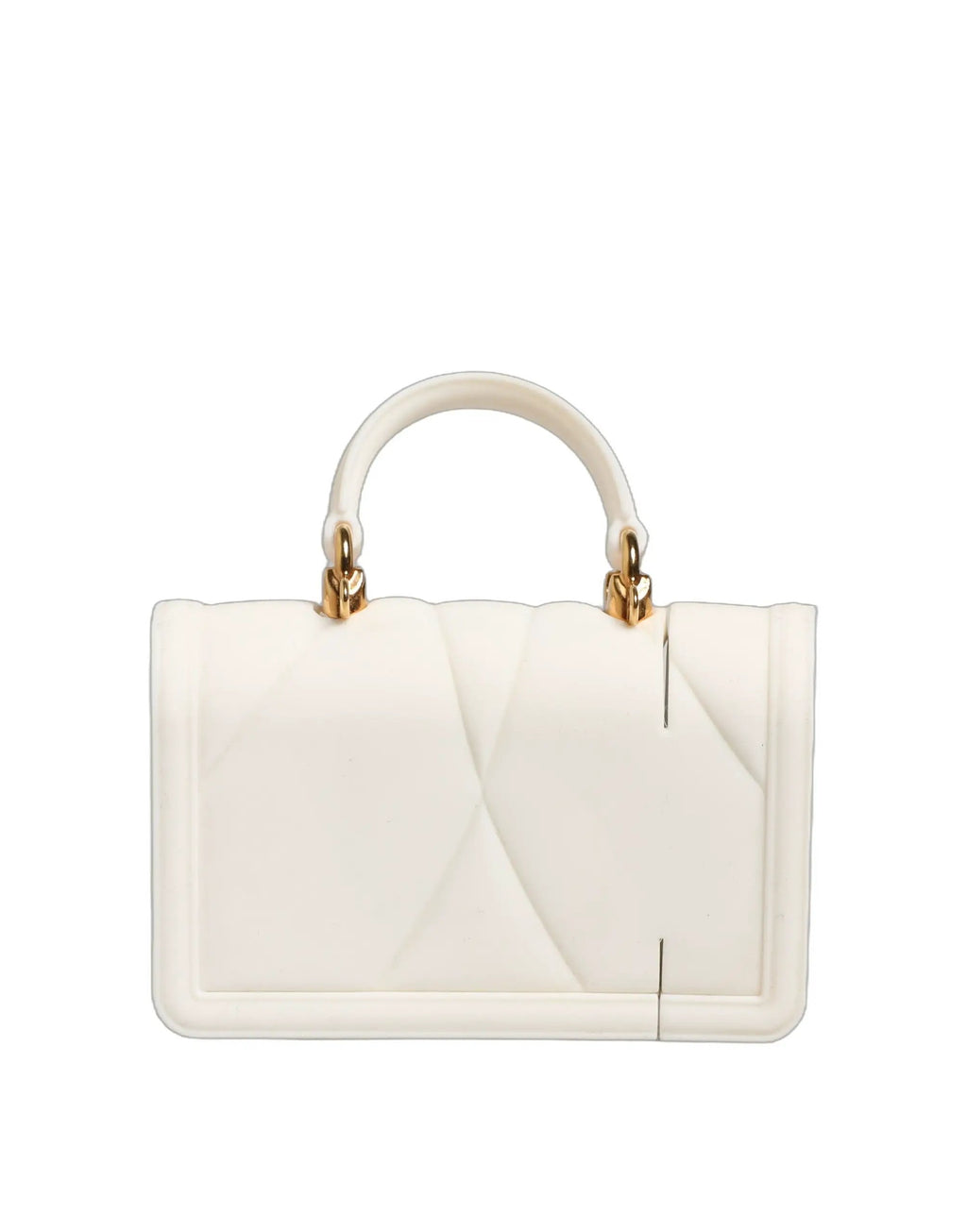 Dolce & Gabbana Case White Silicone Devotion Heart Cover Hand Bag Airpod