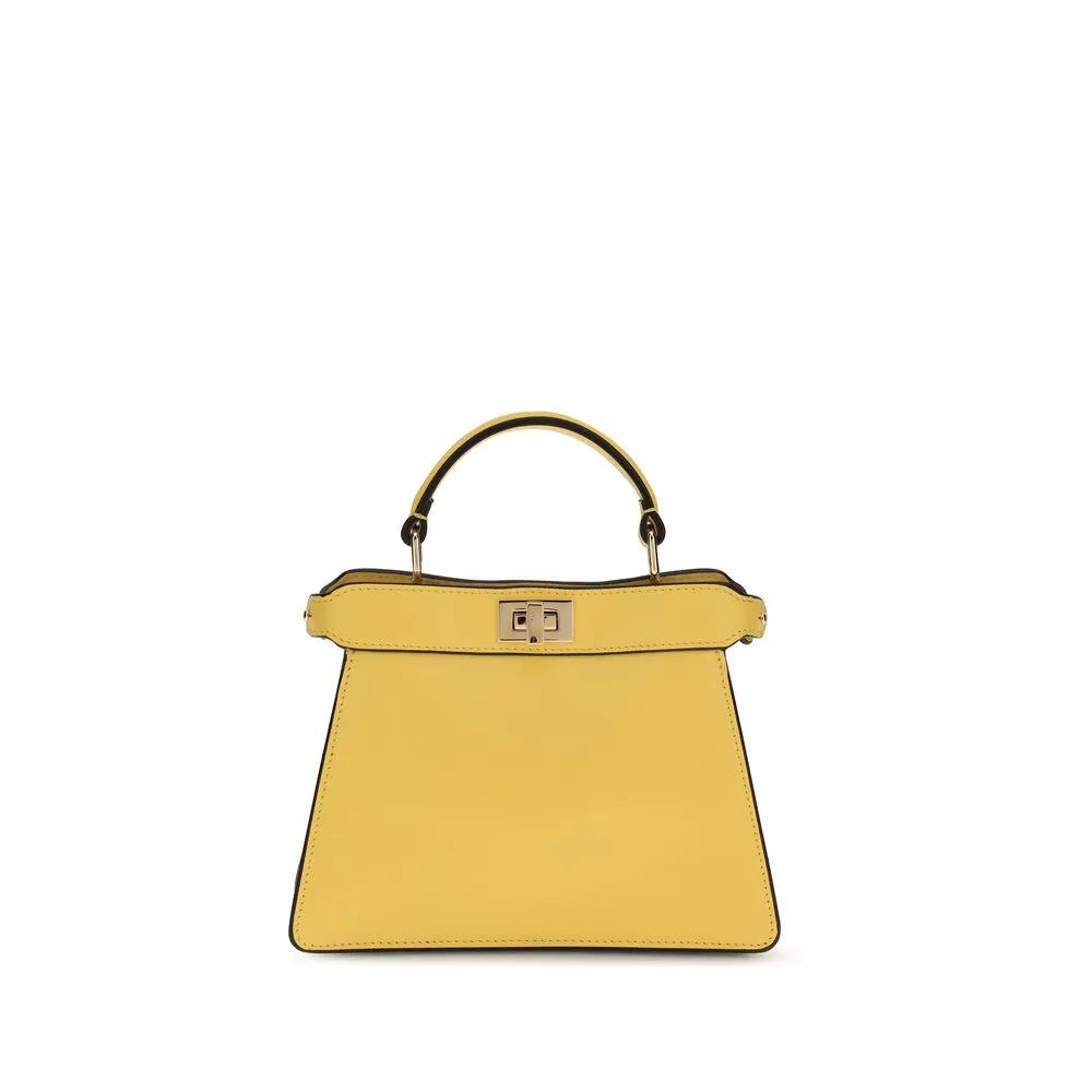Fendi Bicolor Calf Leather Bos Taurus Handbag