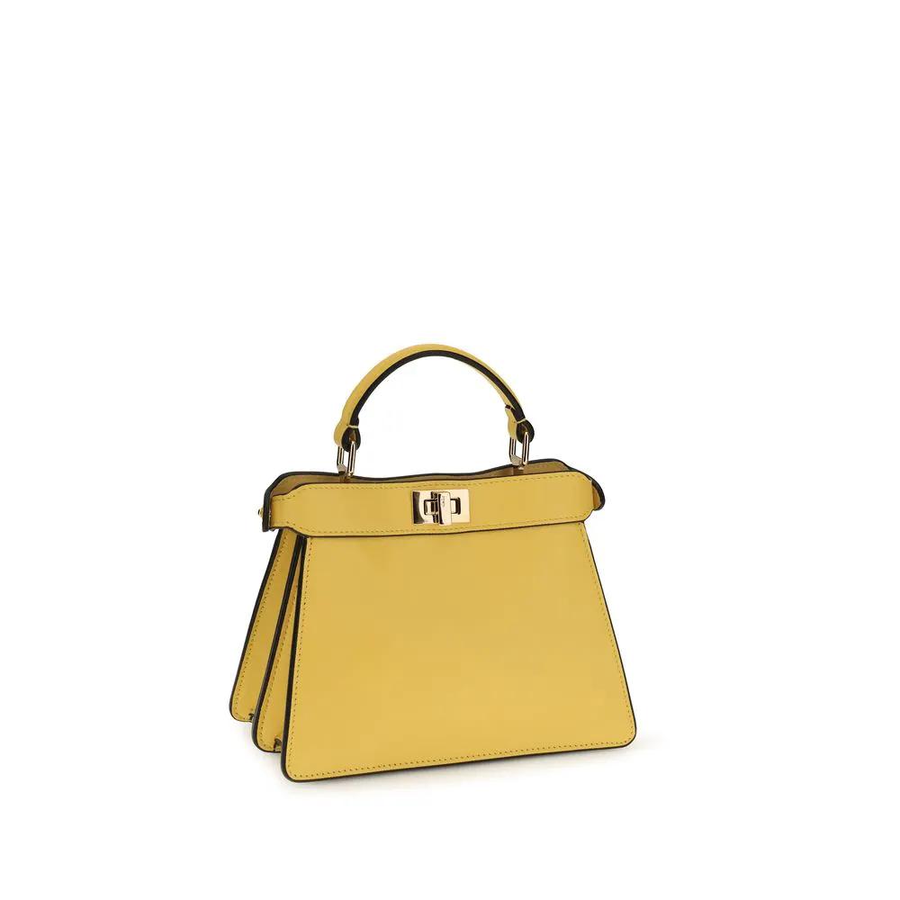 Fendi Bicolor Calf Leather Bos Taurus Handbag