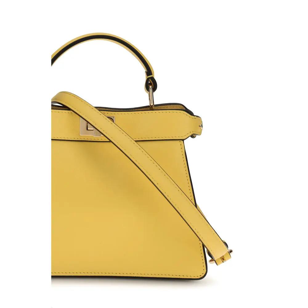 Fendi Bicolor Calf Leather Bos Taurus Handbag