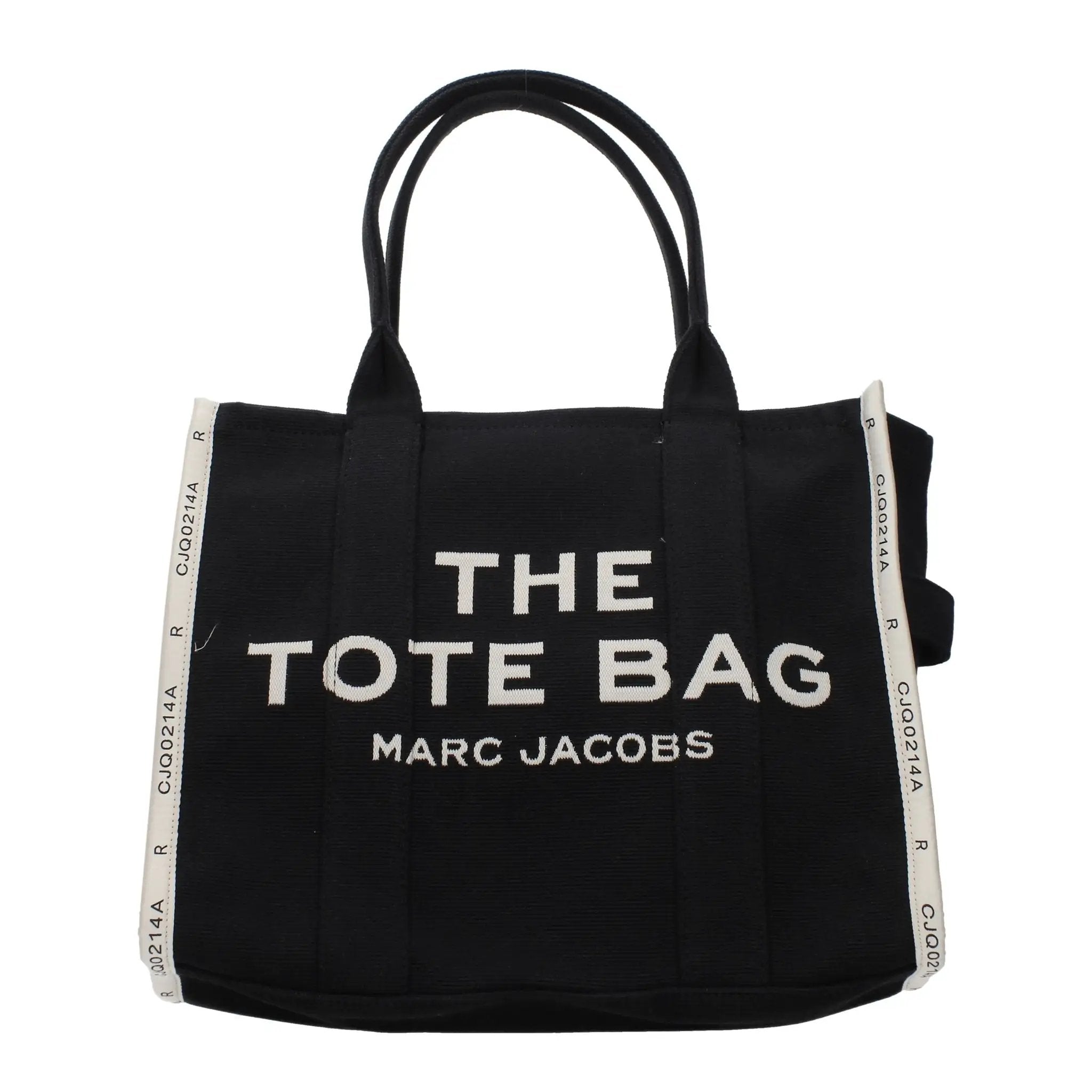 Sac bandoulière en tissu noir Marc Jacobs
