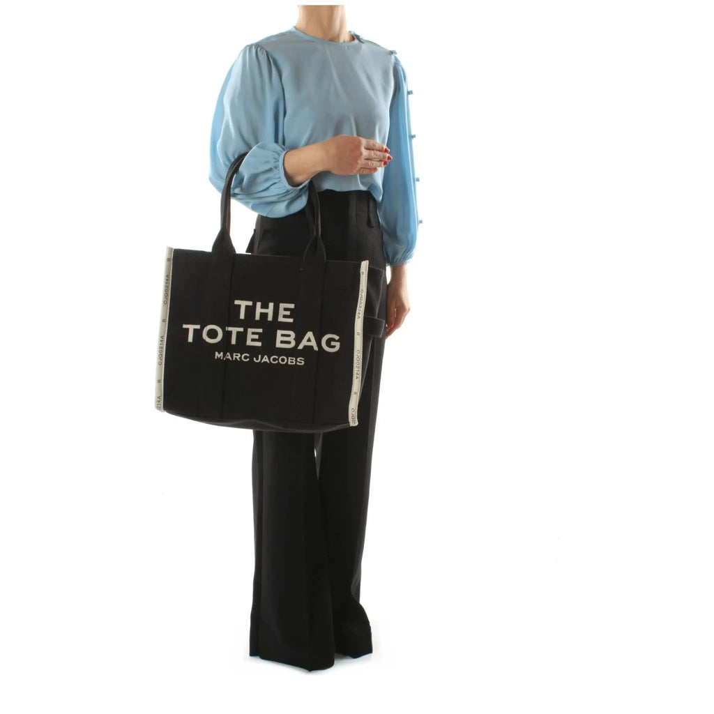Sac bandoulière en tissu noir Marc Jacobs