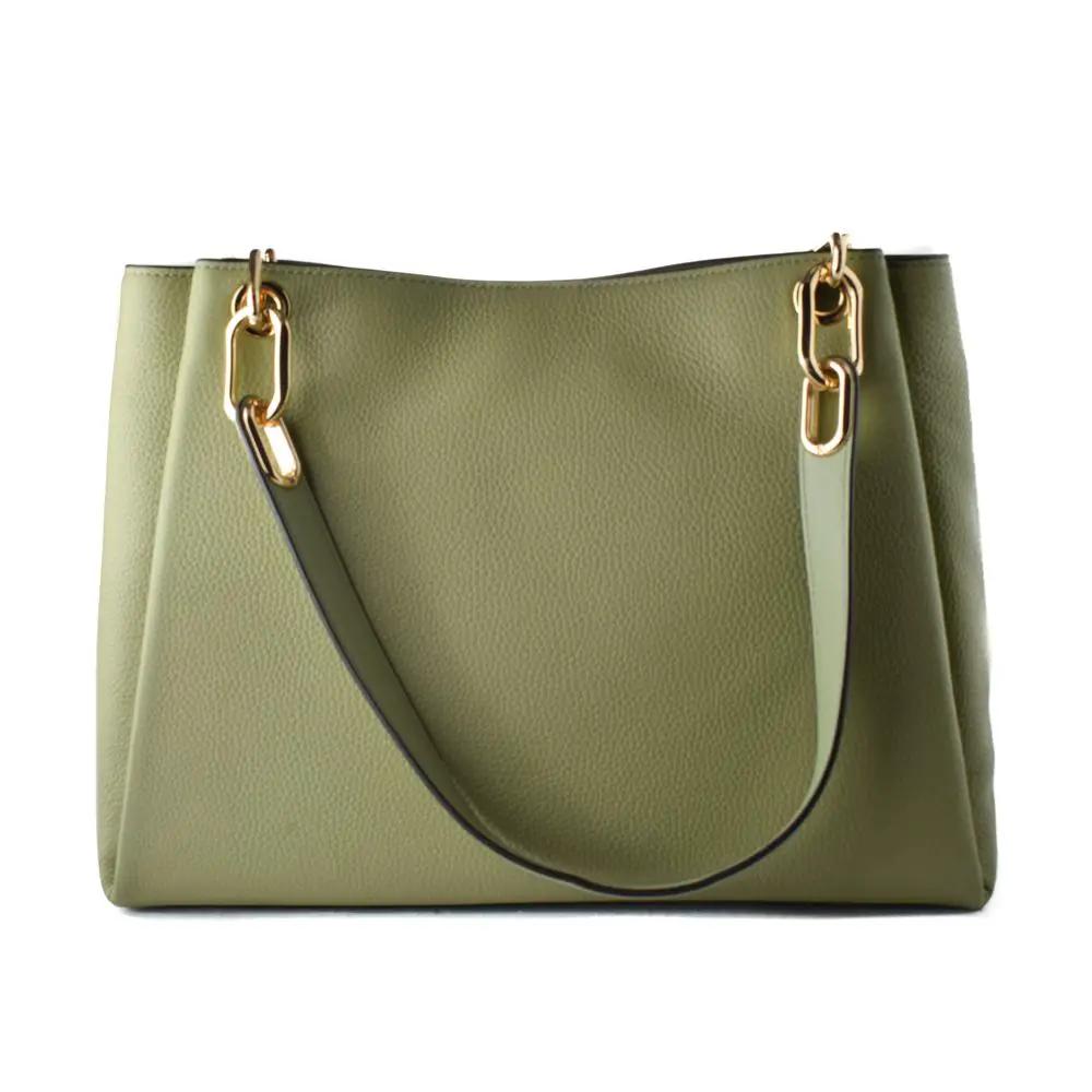 Sac à main bicolore en cuir Michael Kors