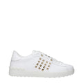 Valentino Garavani Blue Leather Low Top Sneakers