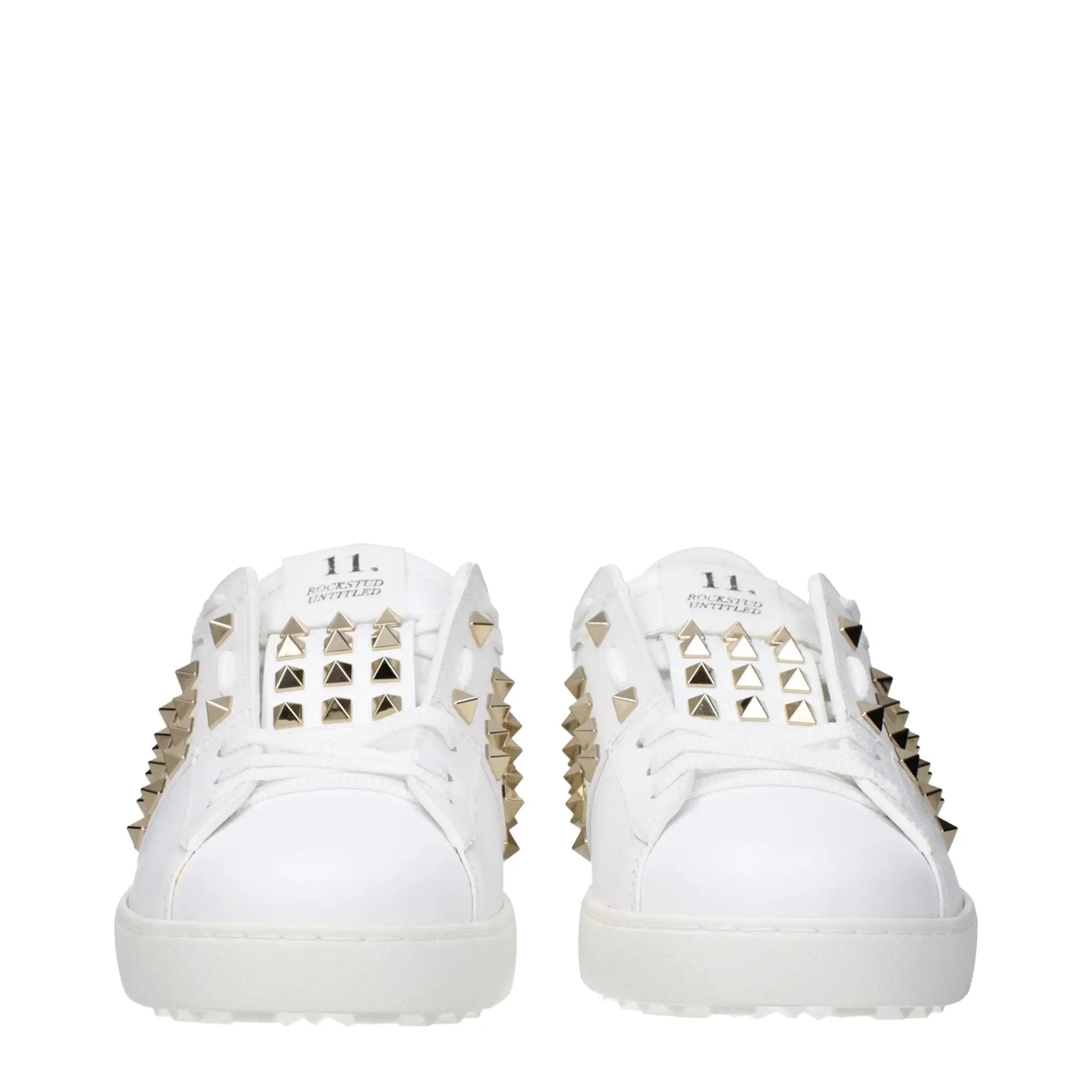 Valentino Garavani Blue Leather Low Top Sneakers