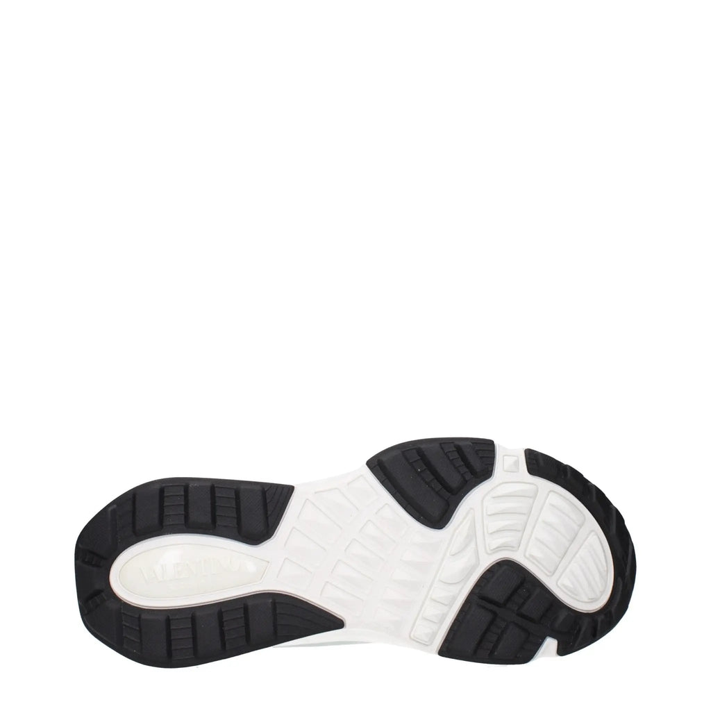 Valentino Garavani Gray Fabric Athletic Sneakers