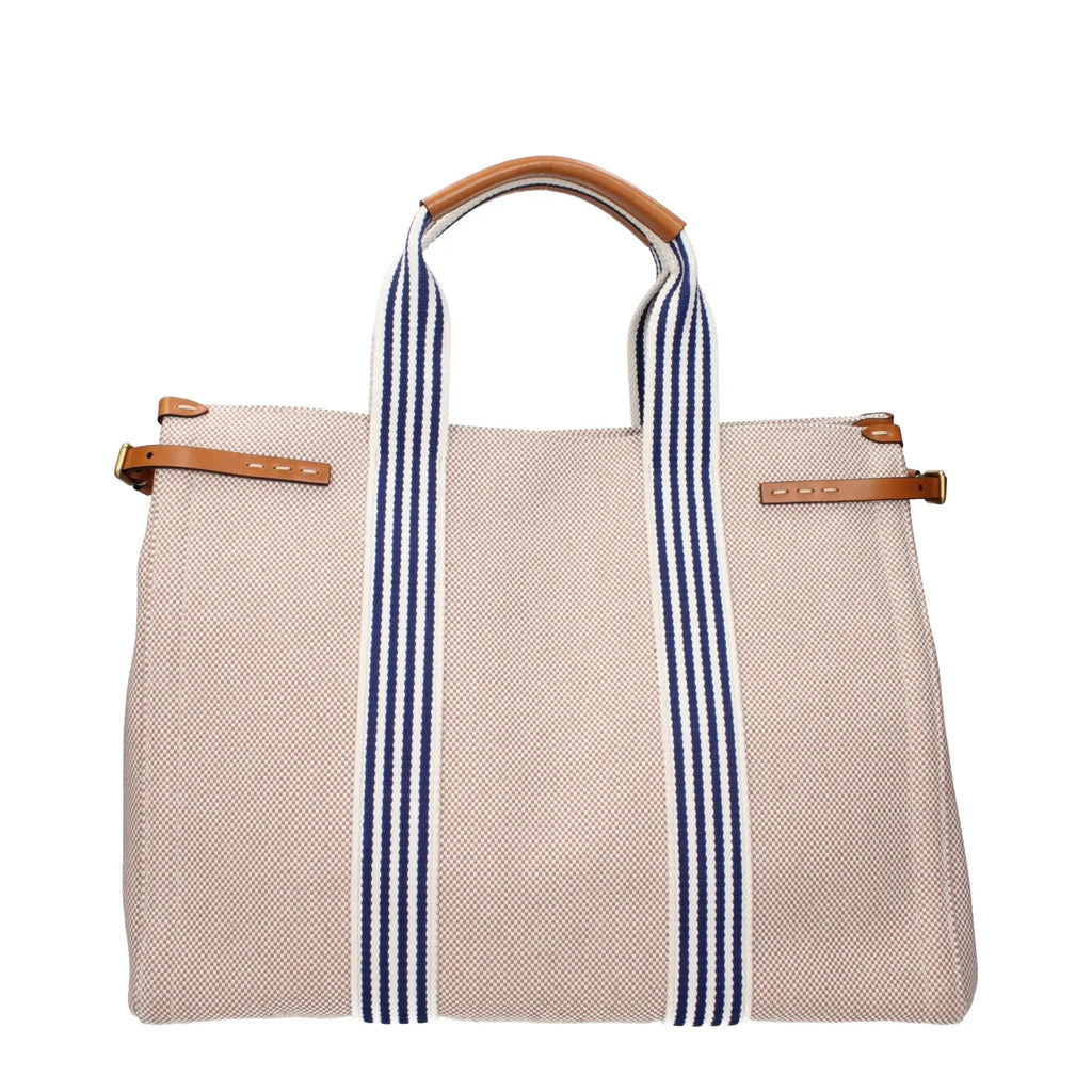 Sac à main Valentino Garavani en tissu beige