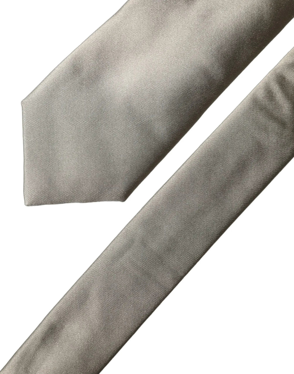 Dolce & Gabbana White Tattoo Floral Silk Adjustable Men Tied Necktie Tie