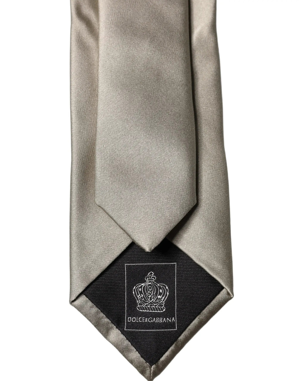 Dolce & Gabbana White Tattoo Floral Silk Adjustable Men Tied Necktie Tie