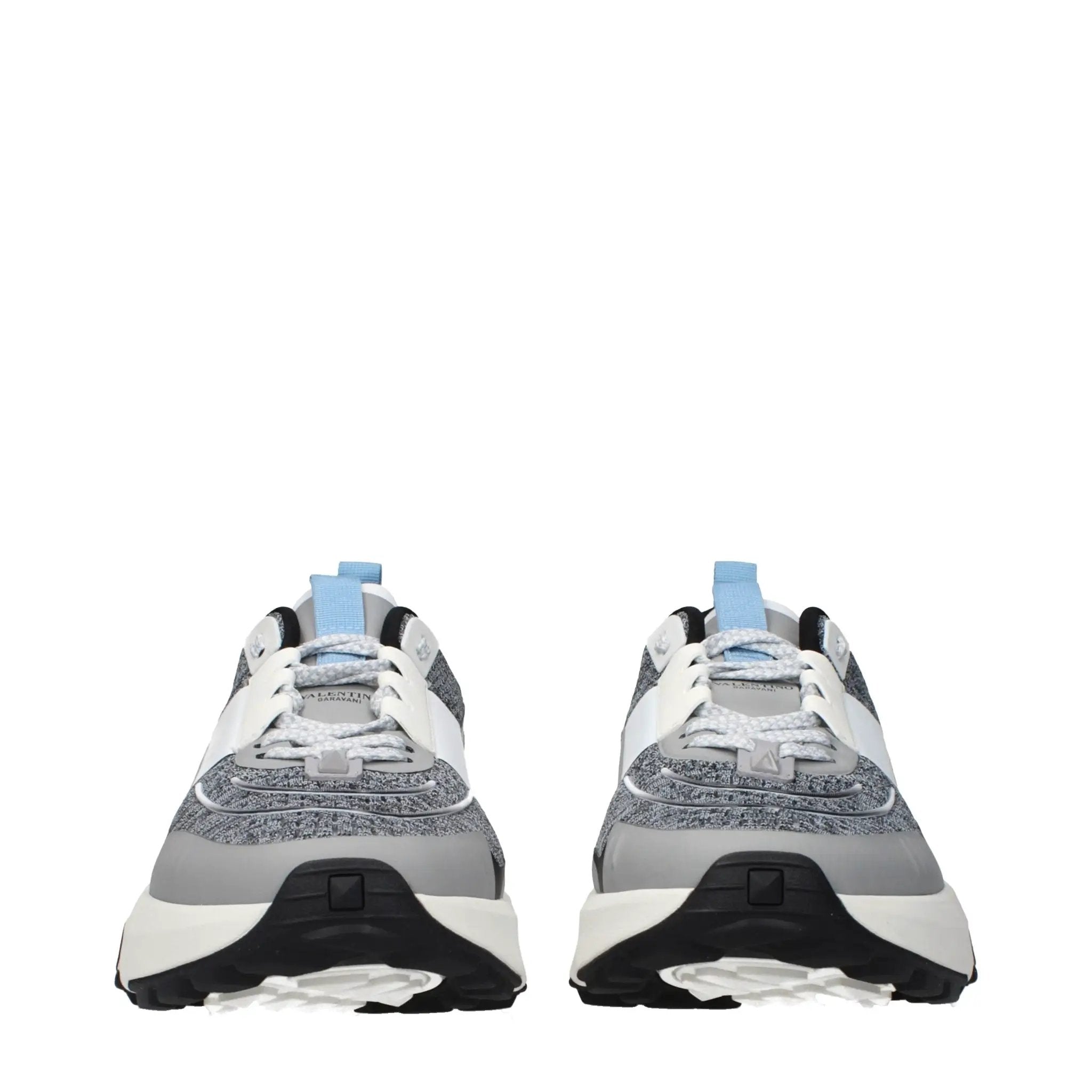 Baskets de sport en tissu gris Valentino Garavani