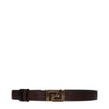 Versace Brown Leather Belt