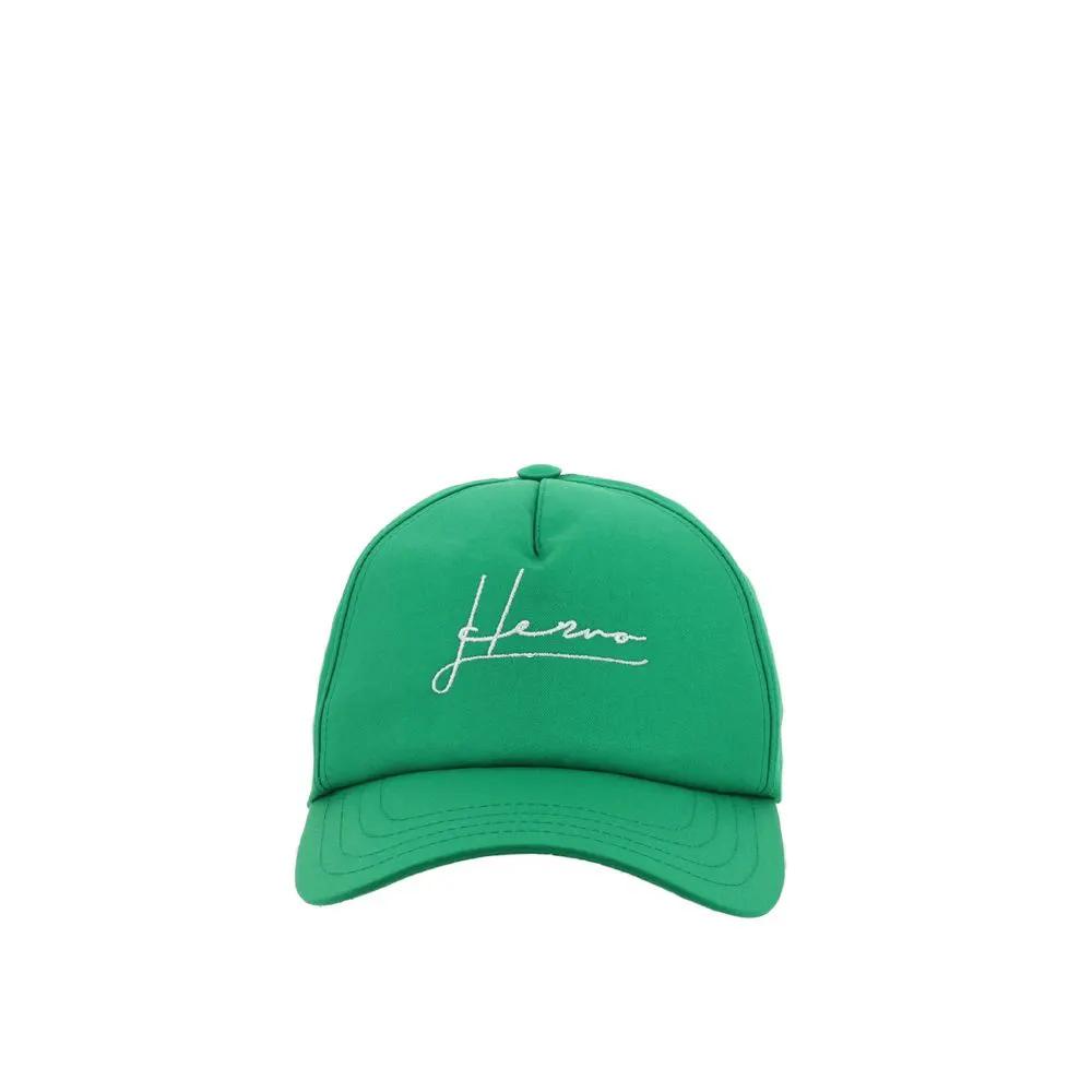 Casquette de baseball bicolore en coton Herno