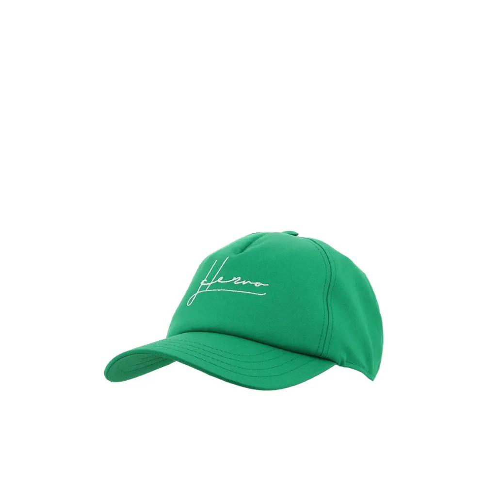 Casquette de baseball bicolore en coton Herno