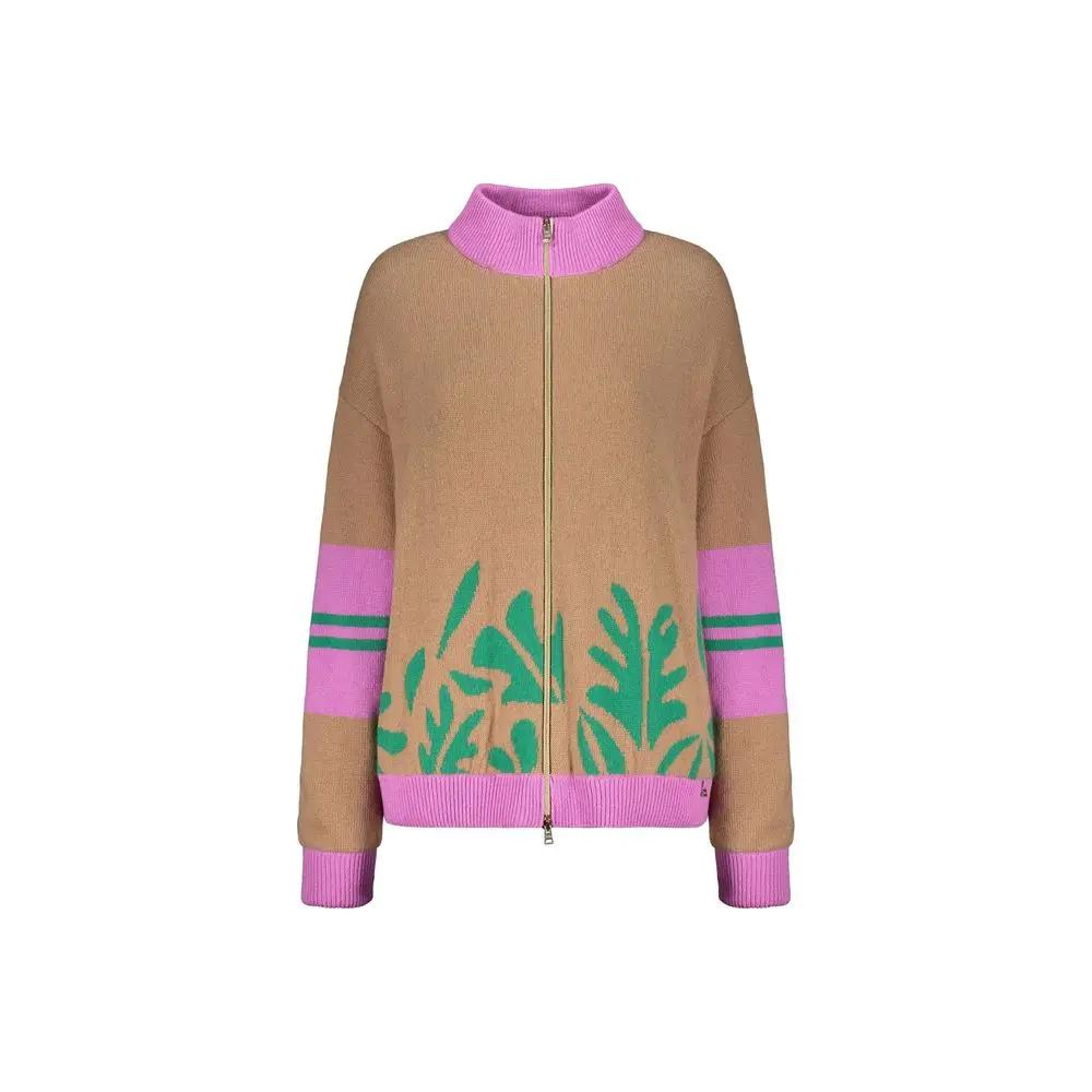 Herno Brown Cashmere Cardigan