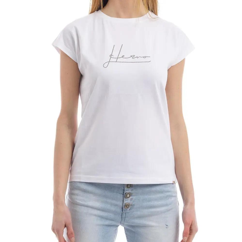 Herno White Cotton T-Shirt