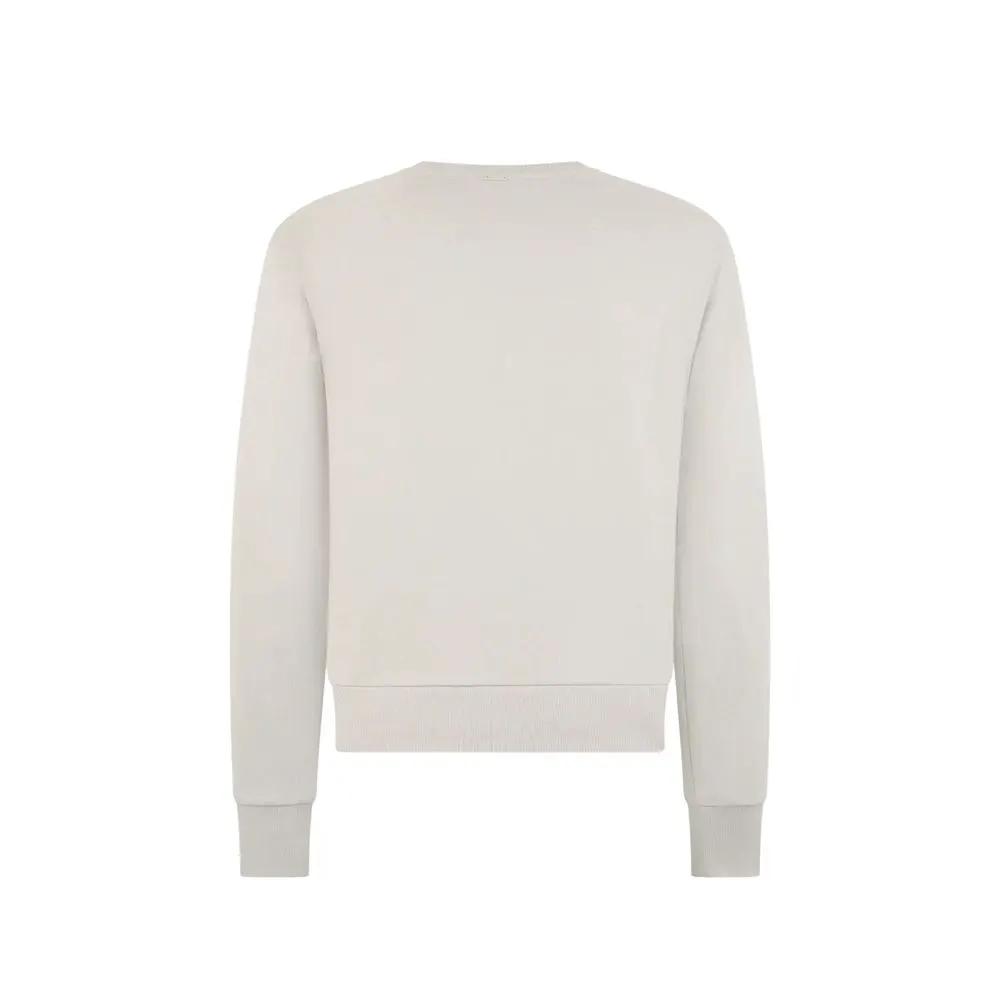 Herno Gray Cotton Sweatshirt