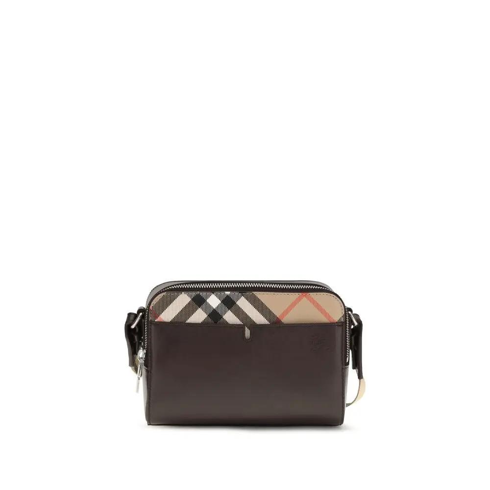 Burberry Brown Calf Leather Bos Taurus Wallet