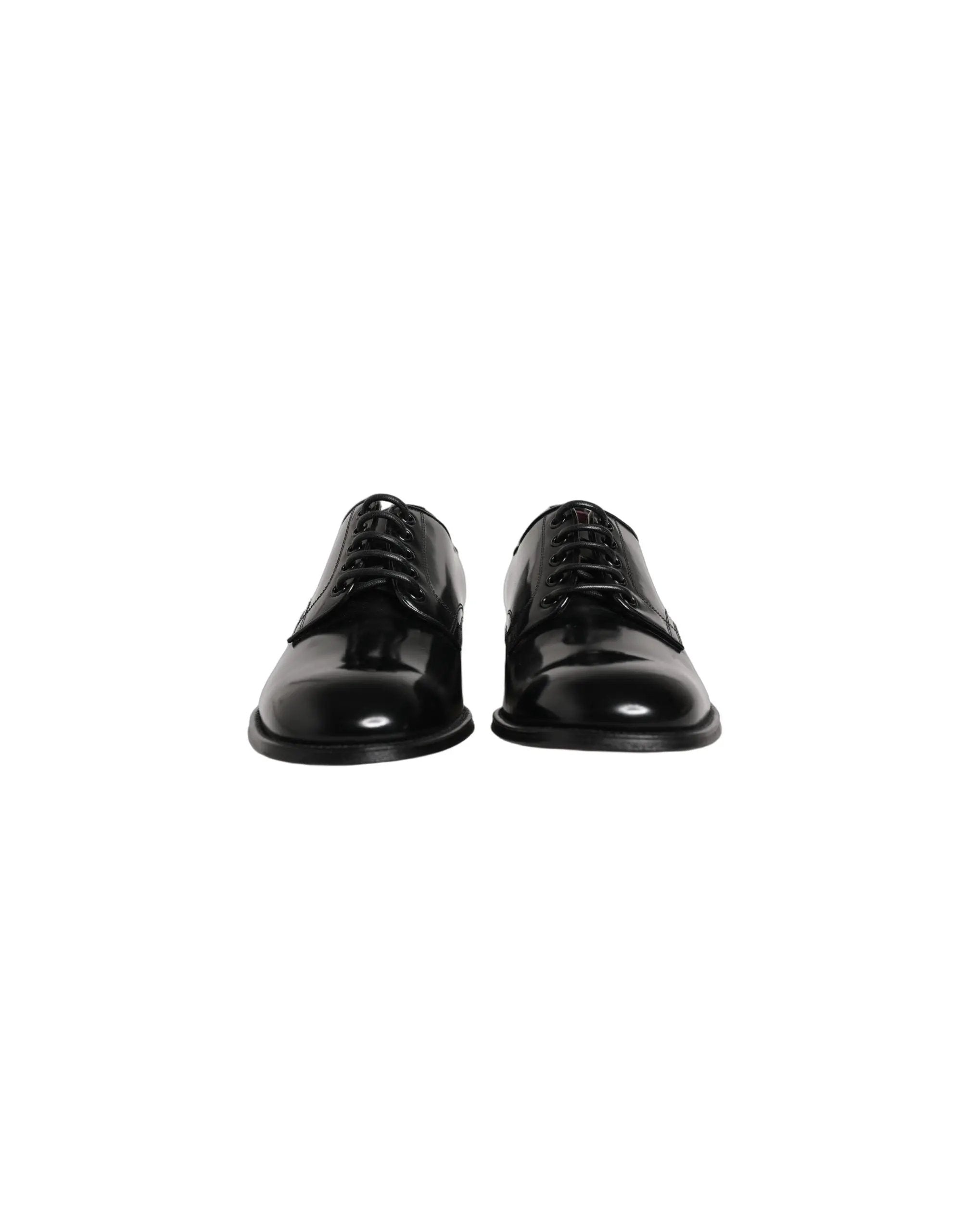 Chaussures habillées Derby pour homme Dolce &amp; Gabbana en cuir de veau noir